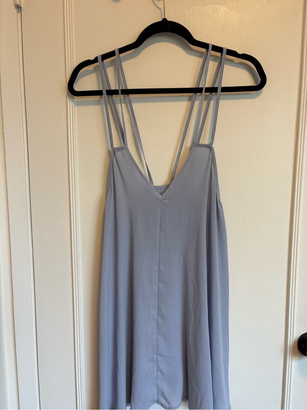 Vintage Brandy Melville Violet Double Strap Mini Dress